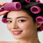 Hair Pro Hair Rollers-Neon Pink-6pcs