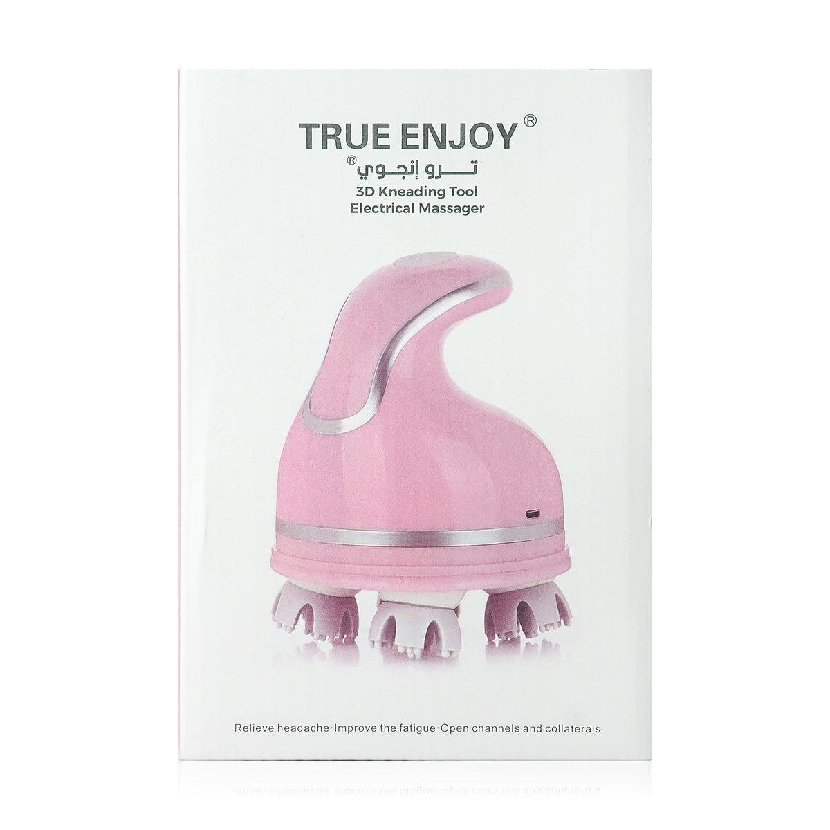 true enjoy the scalp massager pink