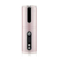 cozmo portable automatic hair curler baby pink