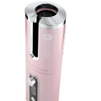 cozmo portable automatic hair curler baby pink
