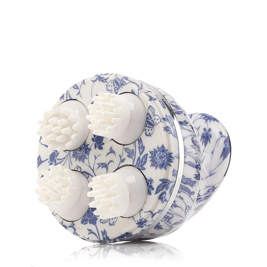 true enjoy the scalp massager blue marble