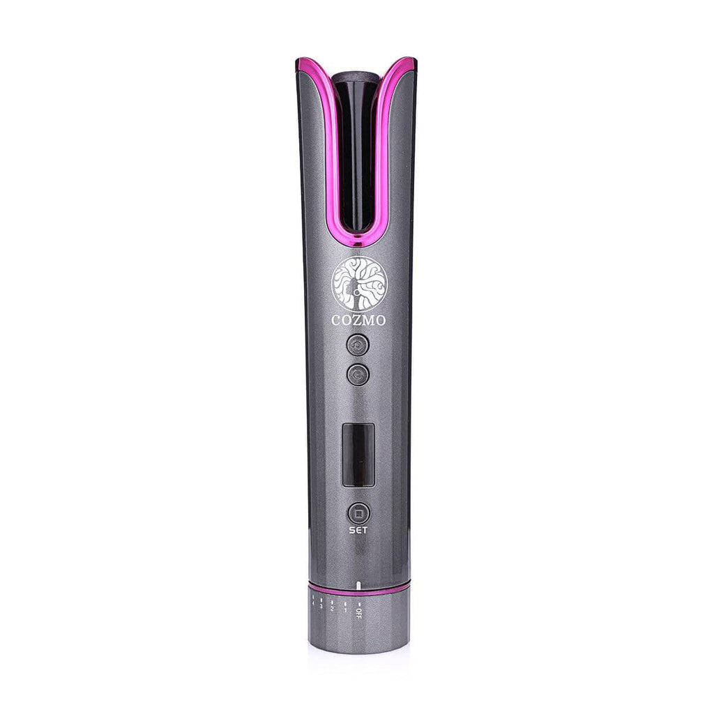 cozmo automatic hair curler grey
