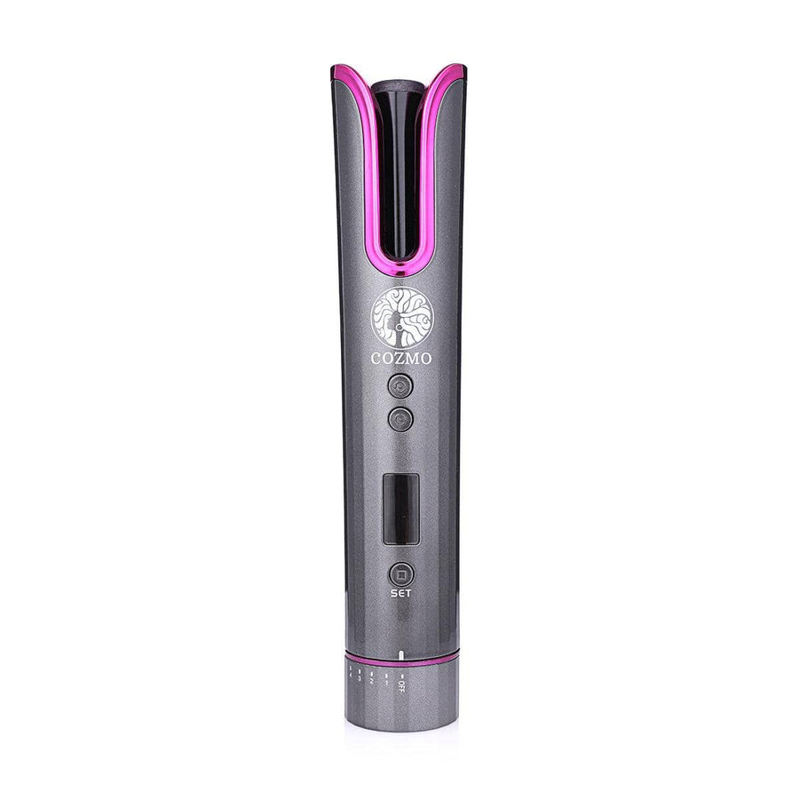 cozmo automatic hair curler grey
