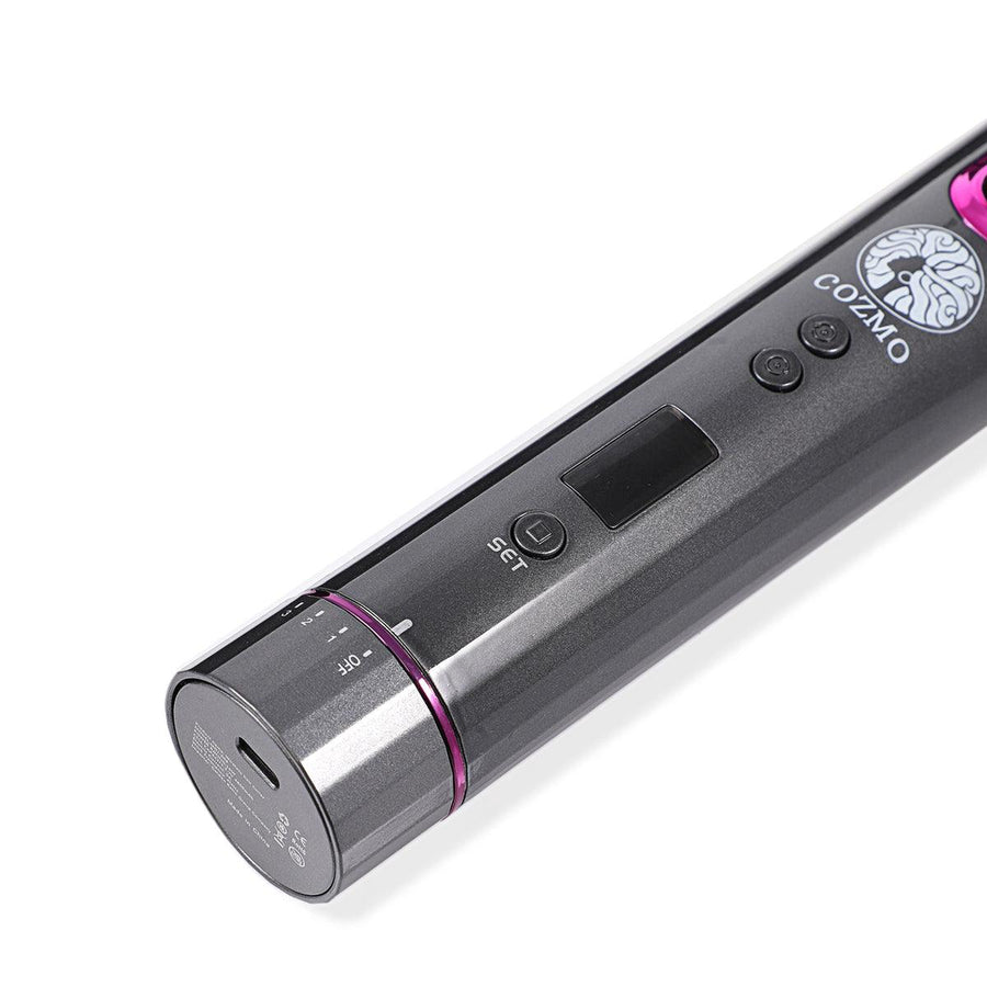 cozmo automatic hair curler grey