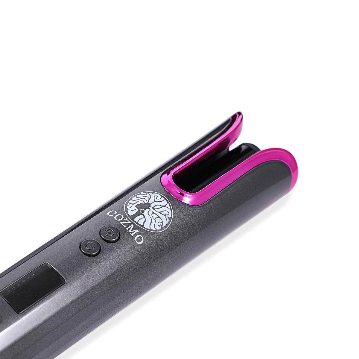 cozmo automatic hair curler grey