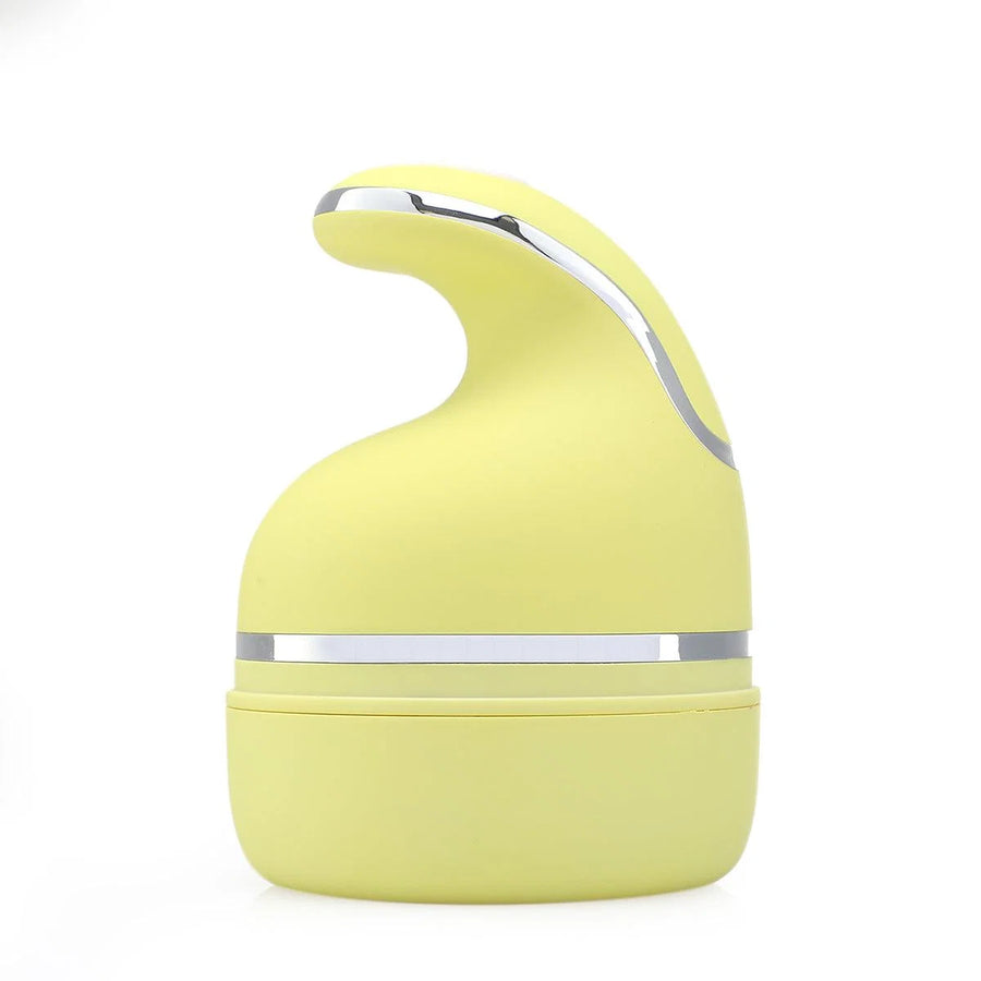 true enjoy scalp massager yellow