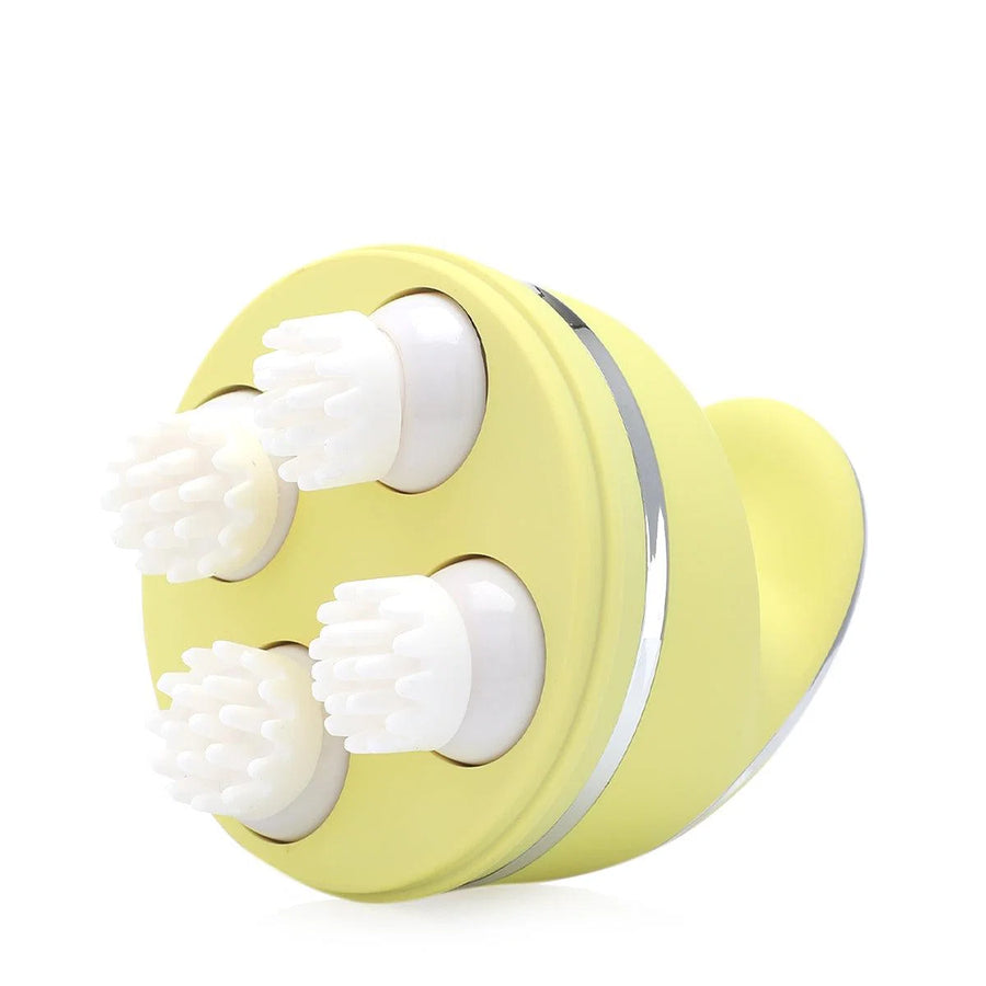 true enjoy scalp massager yellow