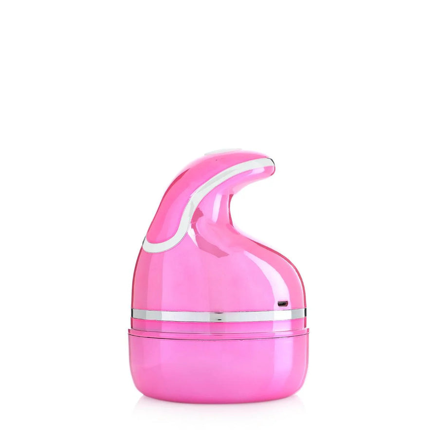 true enjoy scalp massager glossy pink