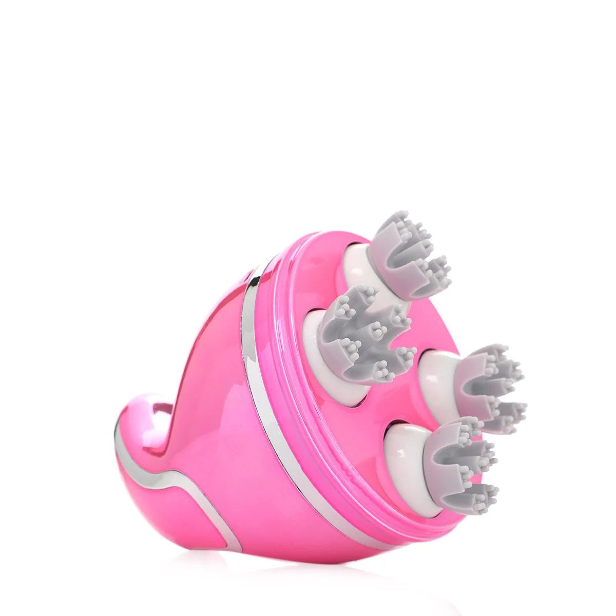 true enjoy scalp massager glossy pink