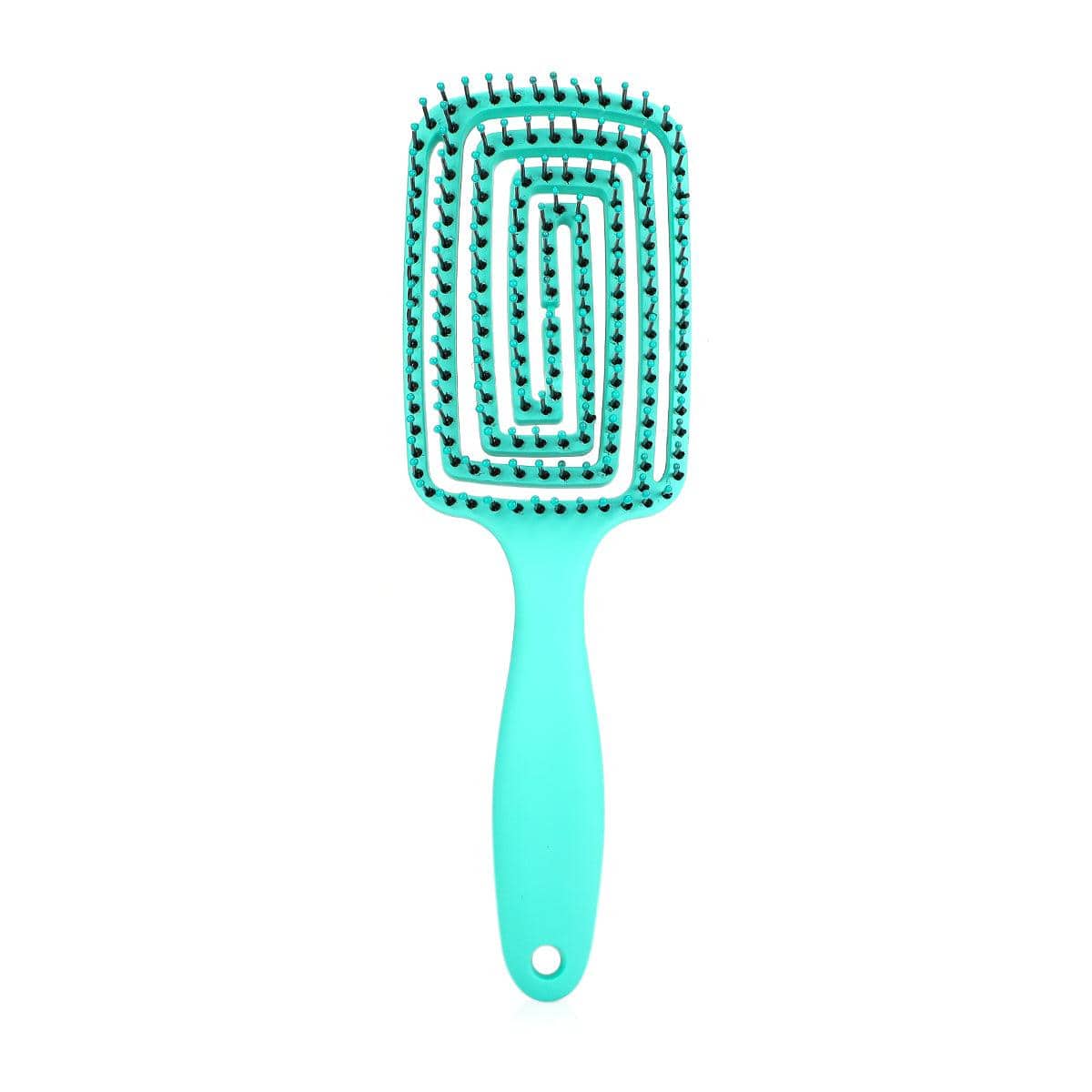evo professional hair brush green