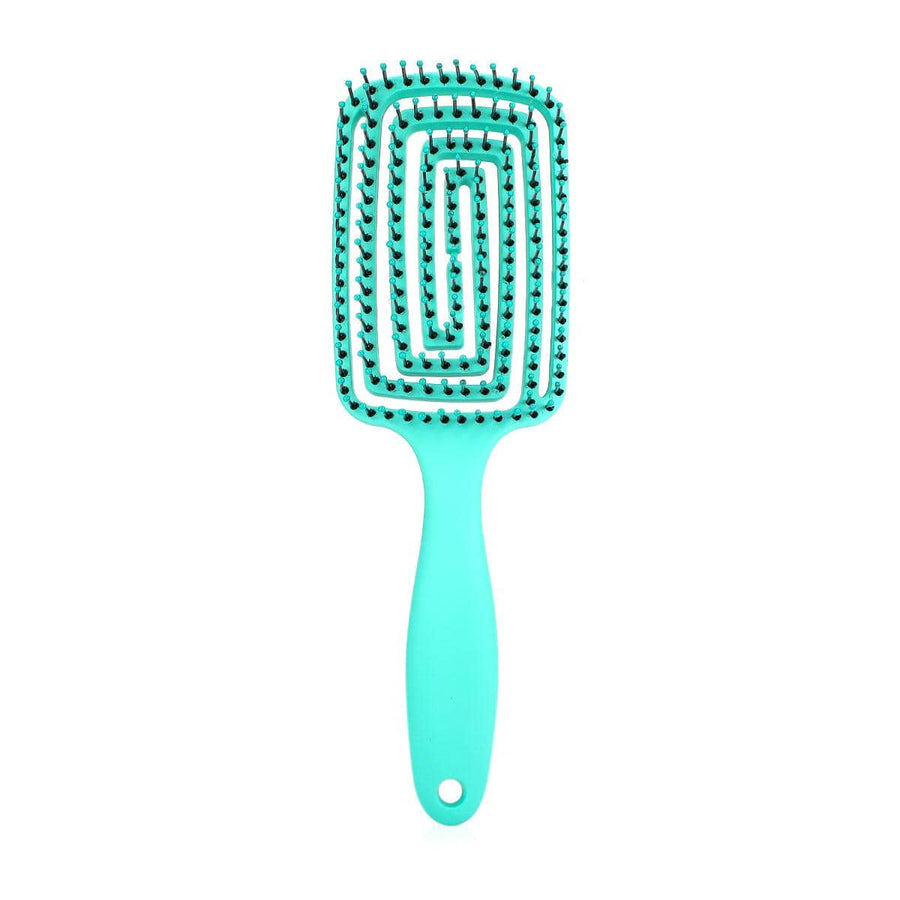 evo professional hair brush green