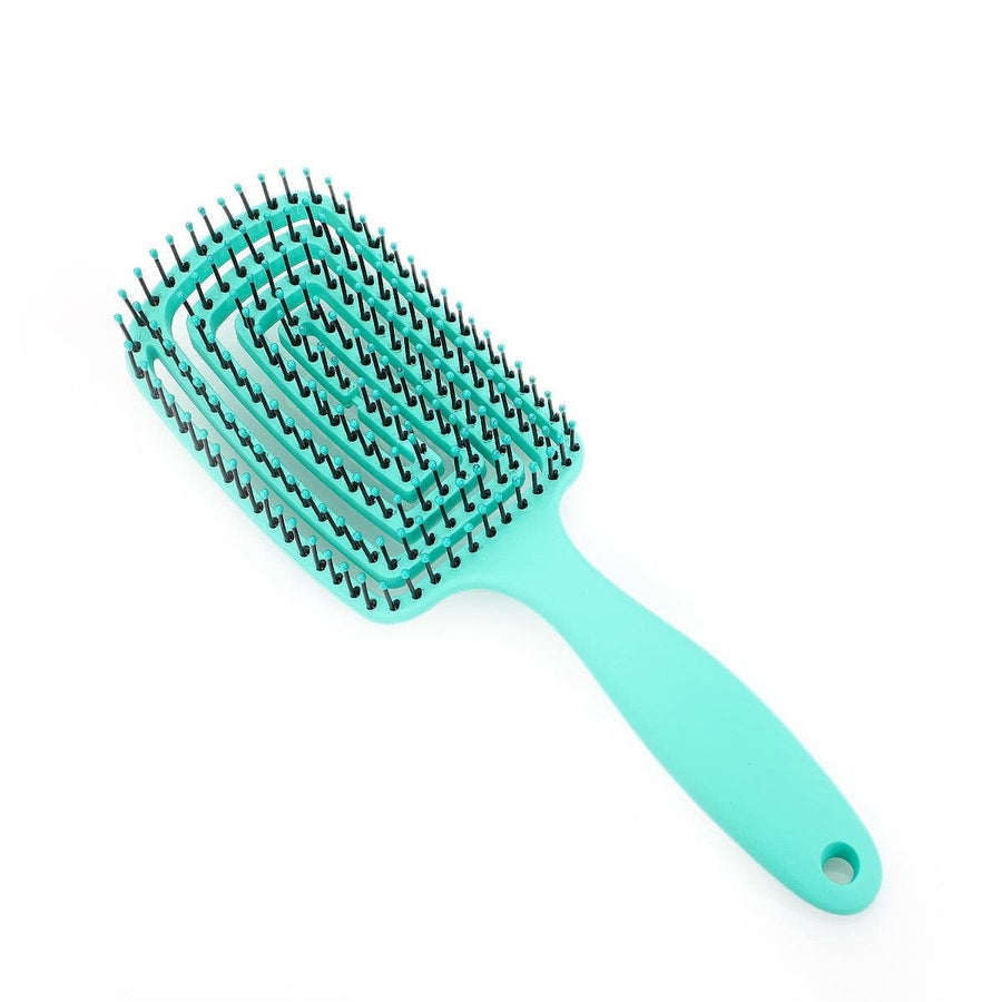 evo professional hair brush green