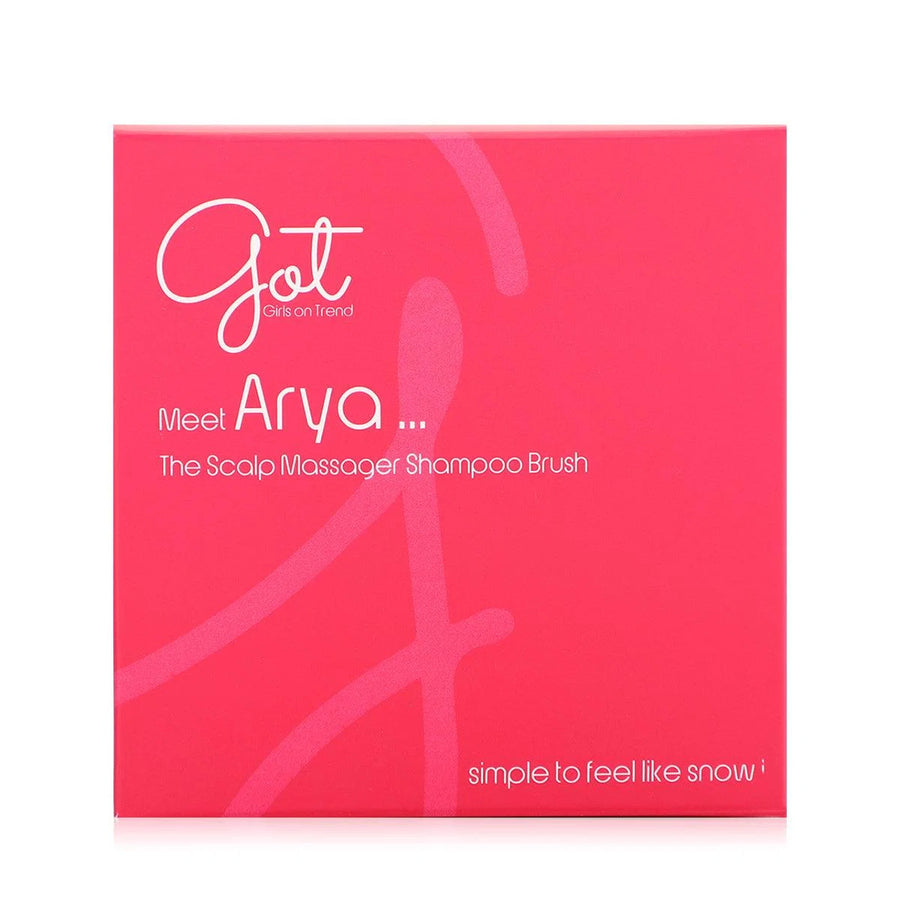 got arya shampoo brush pink