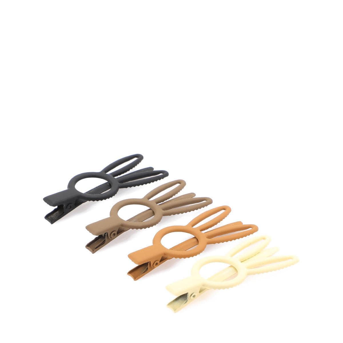 FUCHSIA SEAMLESS NO CREASE HAIR CLIPS - BUNNY