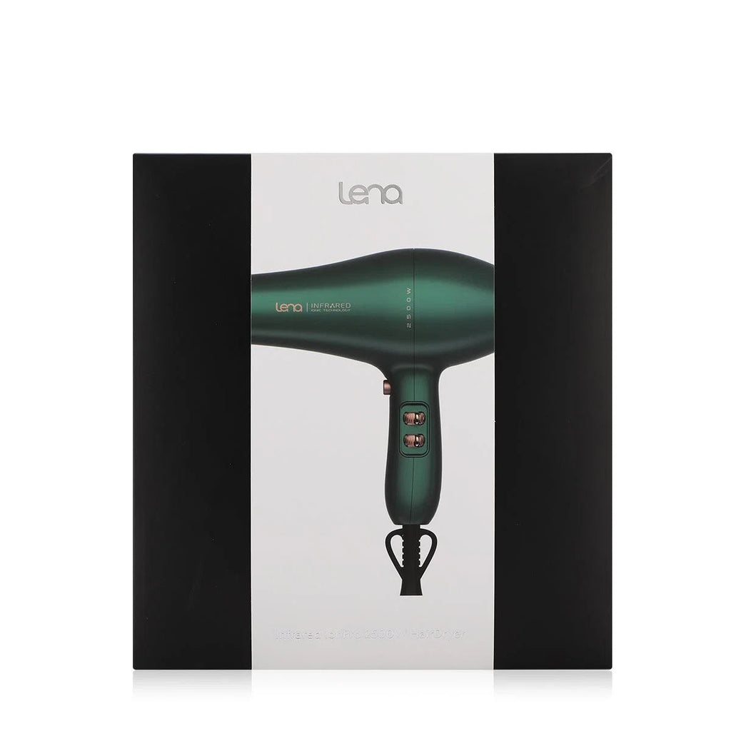 lena infrared ionpro 2500w hairdryer green