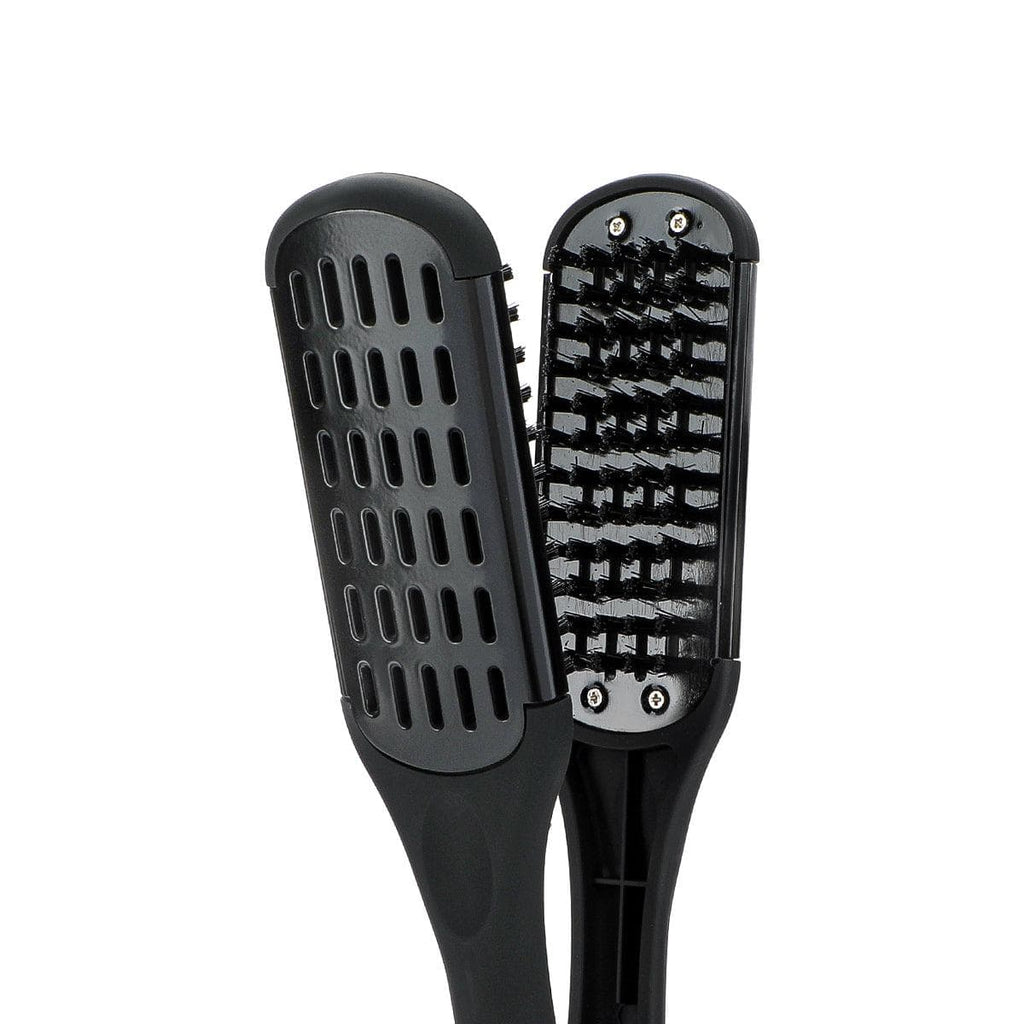 COZMO PLASTIC HAIR STRAIGHTENER BRUSH