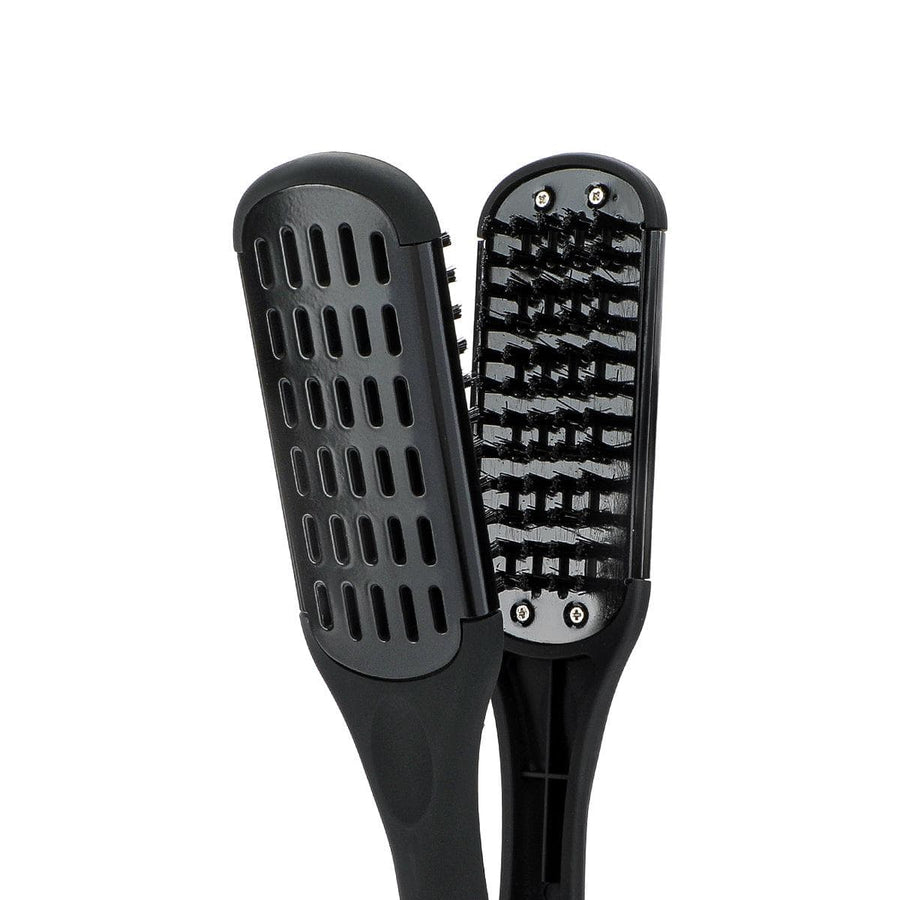 cozmo plastic hair straightener brush