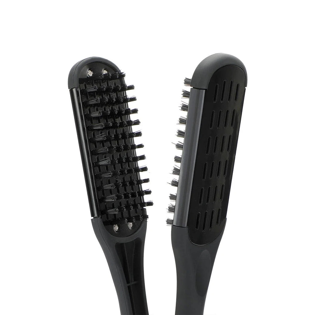 COZMO PLASTIC HAIR STRAIGHTENER BRUSH