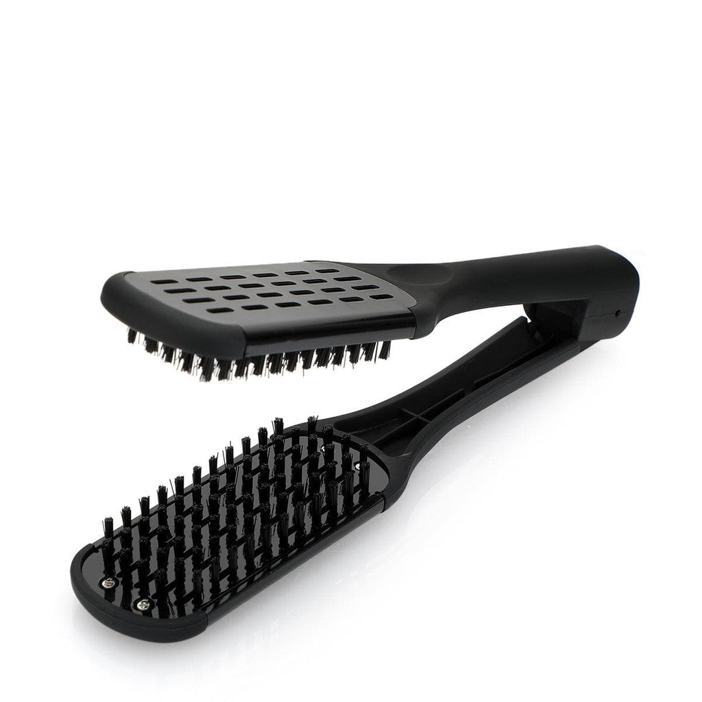 COZMO PLASTIC HAIR STRAIGHTENER BRUSH