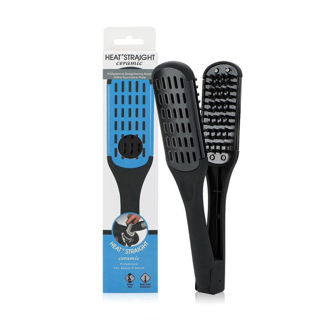 COZMO PLASTIC HAIR STRAIGHTENER BRUSH