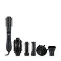 COZMO 6 IN 1 ROTATING HAIR STYLING BRUSH - FULL BLACK