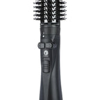 COZMO 6 IN 1 ROTATING HAIR STYLING BRUSH - FULL BLACK
