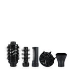 COZMO 6 IN 1 ROTATING HAIR STYLING BRUSH - FULL BLACK