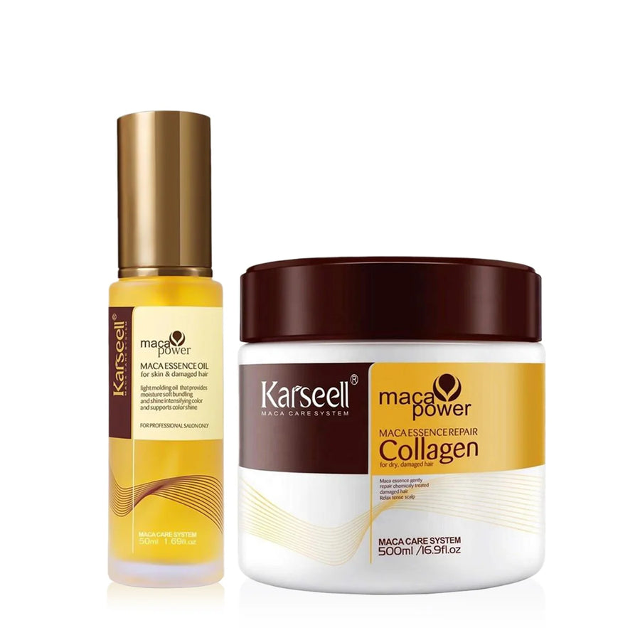 karseell maca essence repair collagen damage hair and maca essence oil 50ml