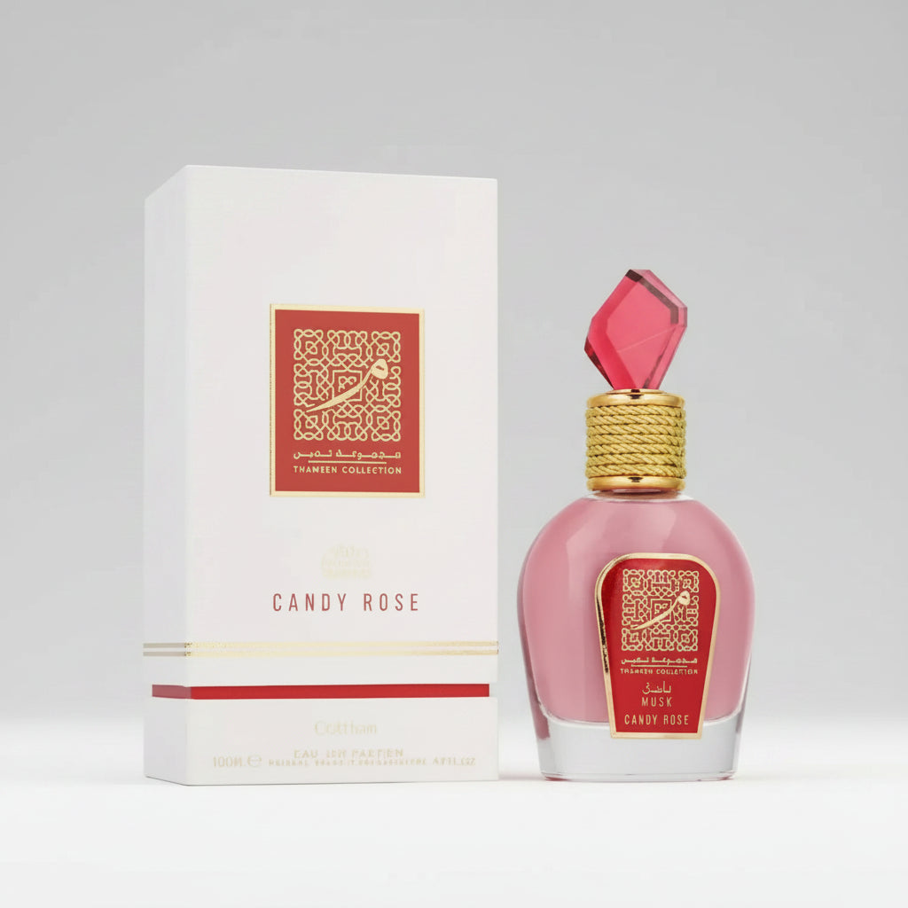 عطر ثمين كولكشن مسك كاندي روز او دي بارفان 100 مل (لطافة)
