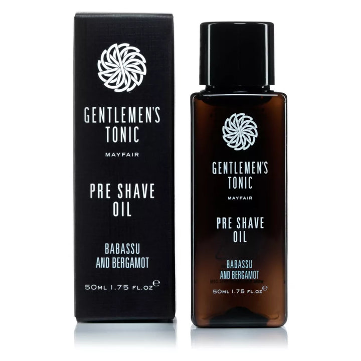منتج مميز Gentlemens Tonic Grooming Babassu Bergamot Pre Shave زيت - 50 مل