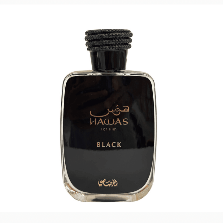 عطر فاخر الرصاصي Hawas بلاك - للرجال - ماء عطر - 100 مل
