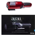 auralla cordless split end hair trimmer red
