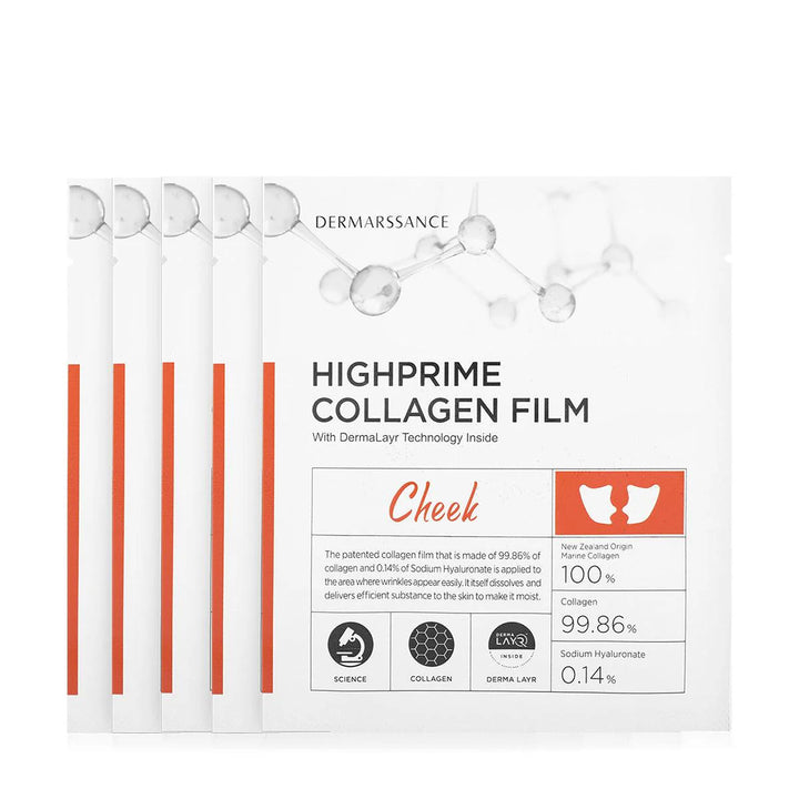 Dermarssance Highprime Collagen Flim (Cheek) - (5pcs)