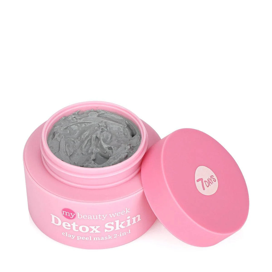 7days my beauty week detox skin clay peel mask 2 in 1 detox skin 50 ml
