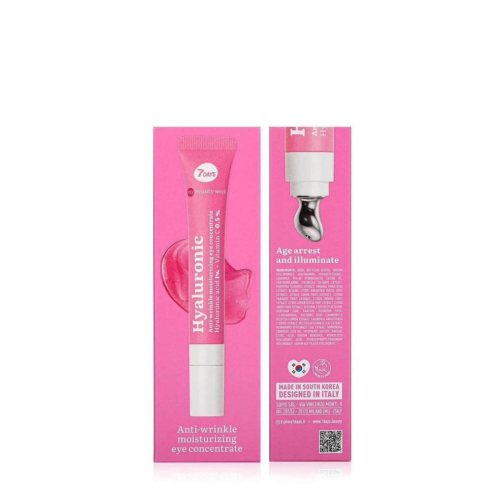 7days my beauty week moisturasing eye gel concentrate 18ml
