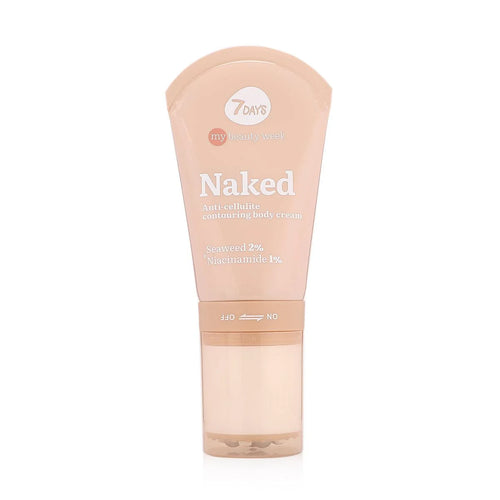 7days my beauty week naked anti cellulite contouring body cream seaweed 2 niacinamide 1 130 ml