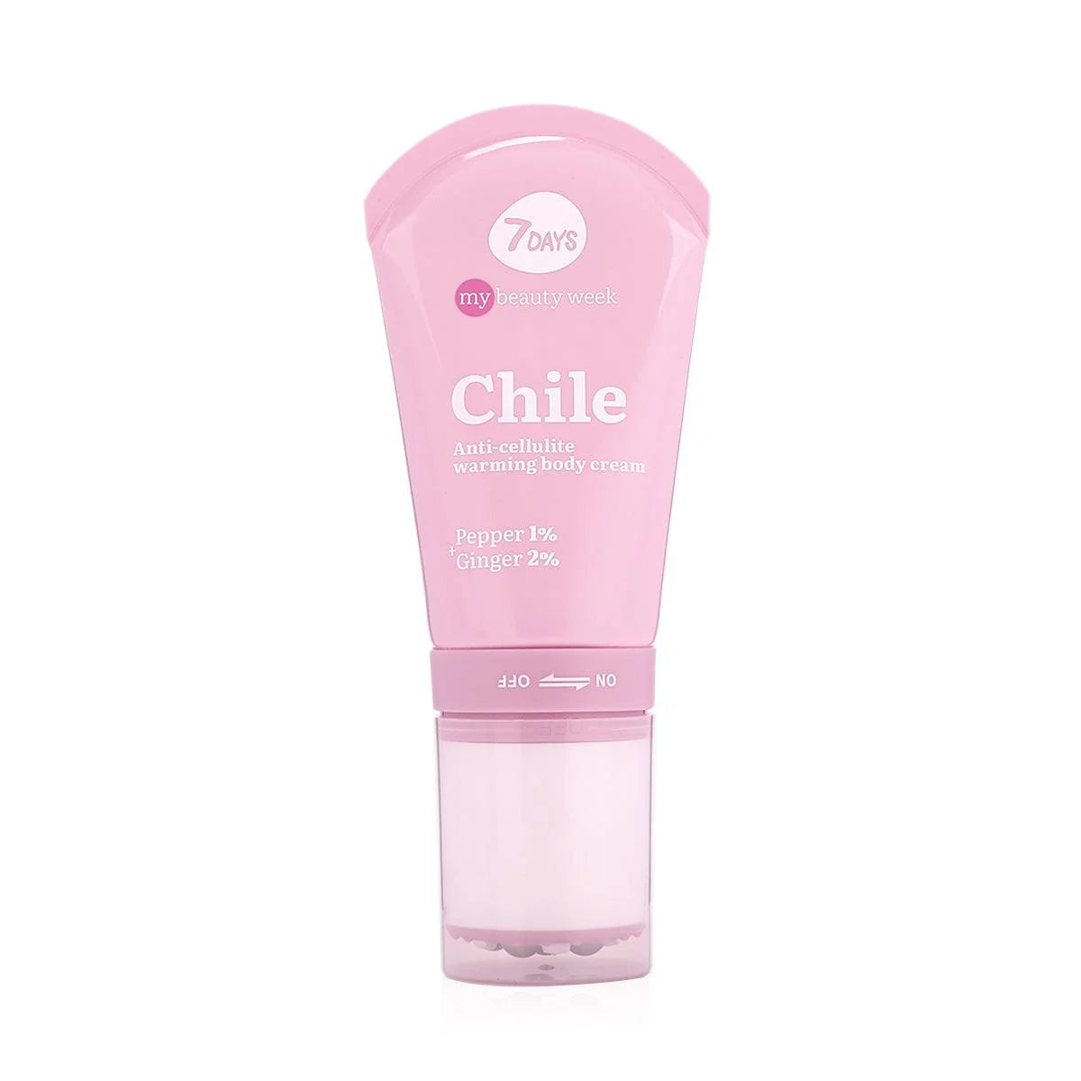 7days my beauty week chile anti cellulite warming body cream pepper 1 ginger 2 130 ml