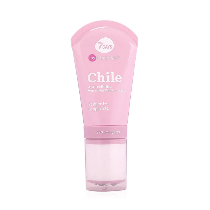 كريم عناية بالبشرة 7days My Beauty Week Chile Anti Cellulite Warming Body Pepper 1 Ginger 2 - 130 مل