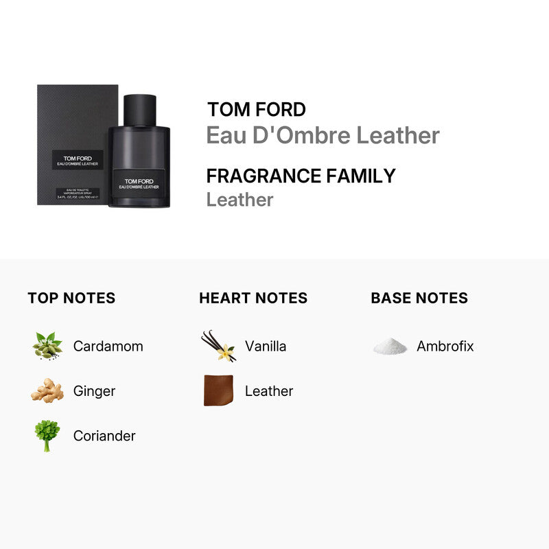 Tom Ford Eau d'Ombre Leather Men EDT 100ml - product image 3