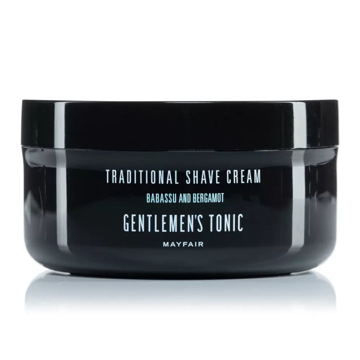 كريم عناية بالبشرة Gentlemens Tonic Grooming Babassu Bergamot Traditional Shave 125gr