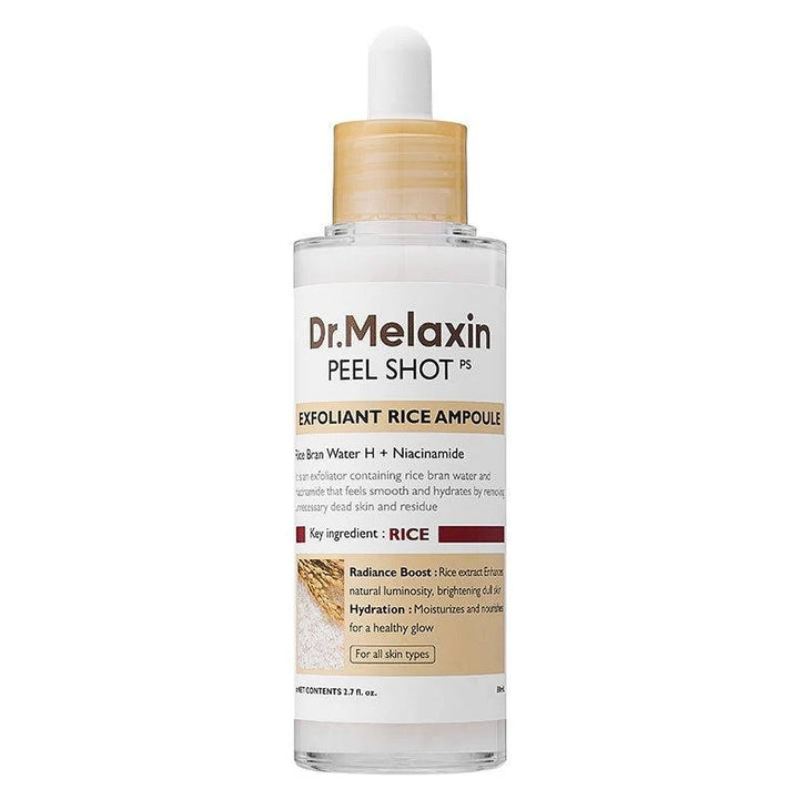 Dr.Melaxin Peel Shot Exfofiating White Rice Amoule 80 Ml