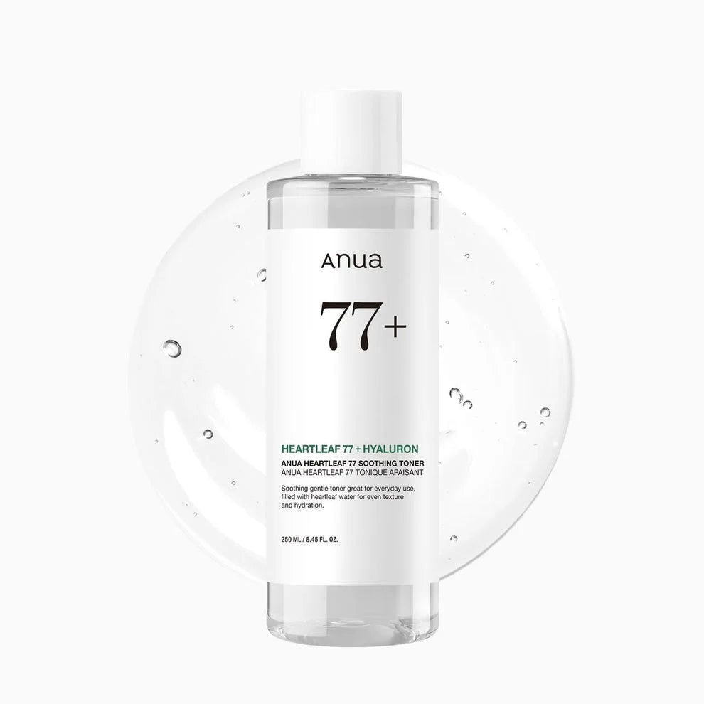 Anua 77 + Heartleaf 77 + Hyaluron Soothing Toner 150 Ml