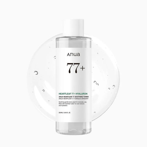 Anua 77 + Heartleaf 77 + Hyaluron Soothing Toner 150 Ml
