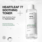 Anua 77 + Heartleaf 77 + Hyaluron Soothing Toner 150 Ml