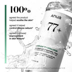 Anua 77 + Heartleaf 77 + Hyaluron Soothing Toner 150 Ml