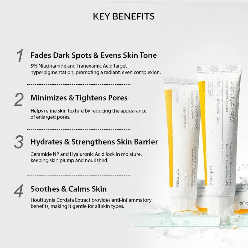 Celimax Pore + Darkspot Brightening Cream 35 ml