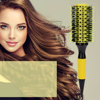 hair pro hair plastic roller brush yellow small