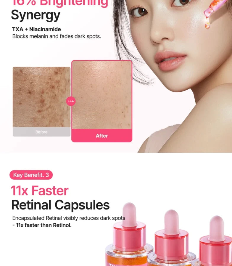 سيروم Purito TXA 6 Niacinamide 10 Retinal بحجم 30 مل