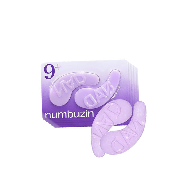 Numbuzin 9 + NAD + لصقات كولاجين لمنطقة تحت العين 5 قطع 8 جم