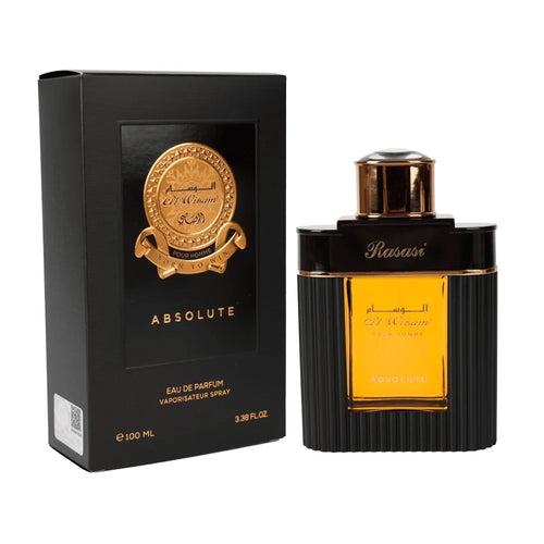 100ml Al Wisam Absolute Edp Pour Homme By Rasasi